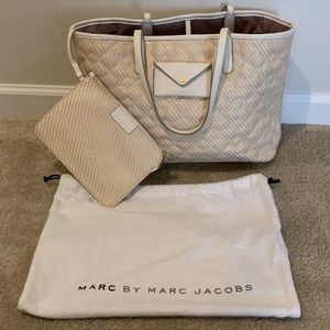 Marc by Marc Jacobs Metropolitote Straw Tote Bag
